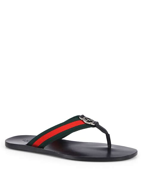 gucn web thong sandal|GG thong Web sandal in green and red Web .